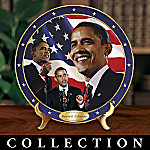 Barack Obama 44th President Of The United States Collector Plate Colletion